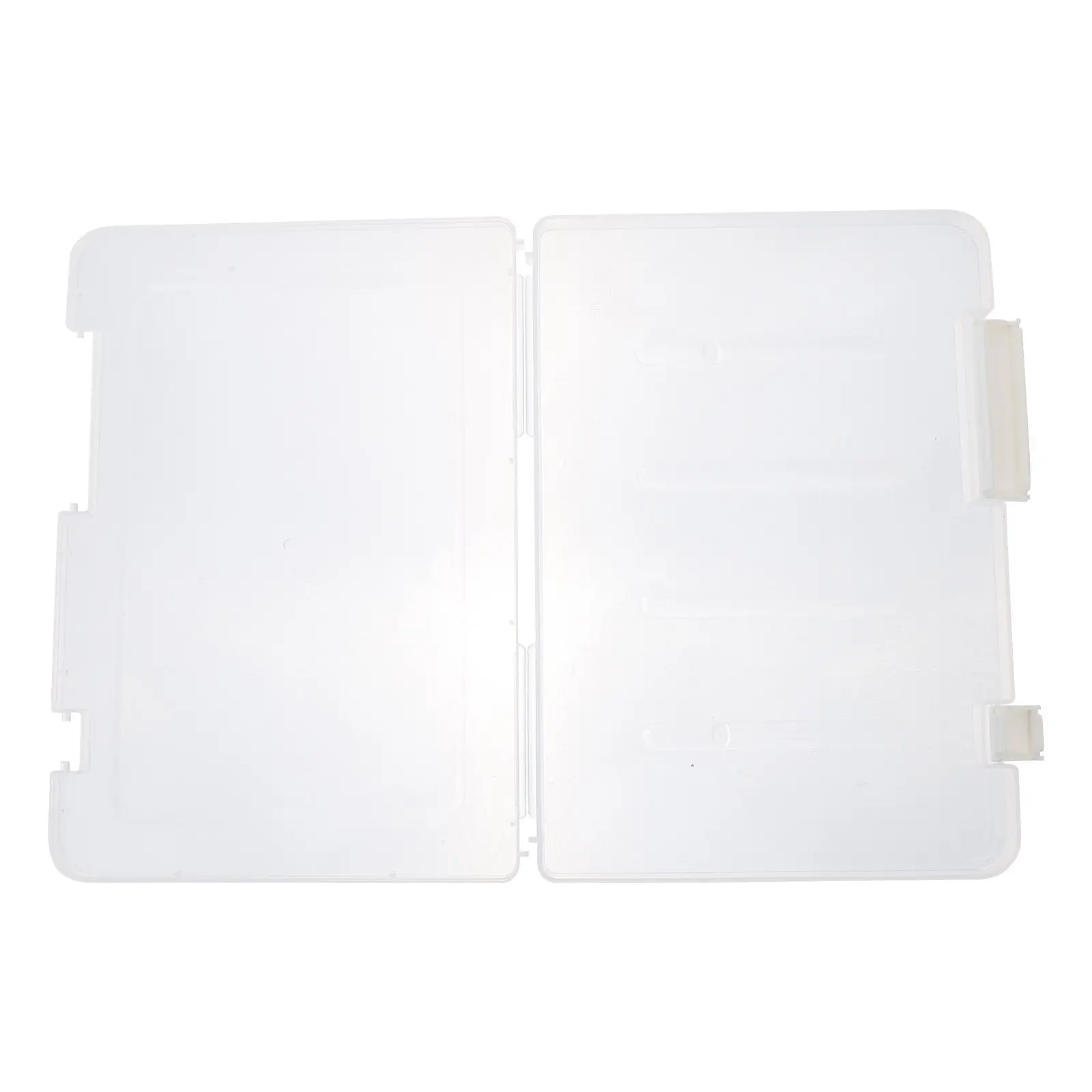 

1Pcs Scratch-Resistant Plastic File Box Premium Thickened Material Document Organizer for Office Study Room Home Use Fast File