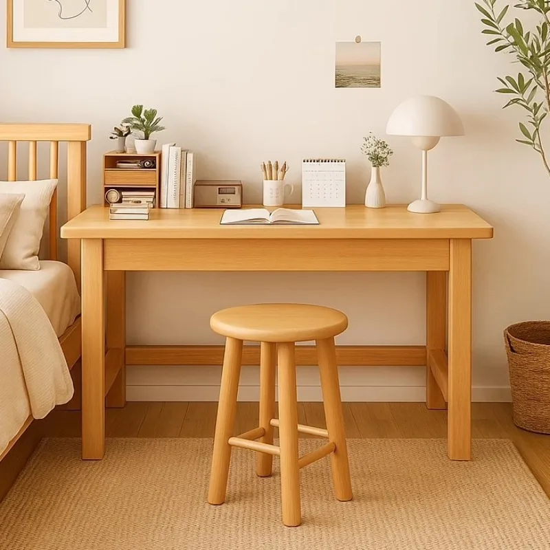 

Solid wood desk household computer desk bedroom wall table adult simple desk worktable learning writing table
