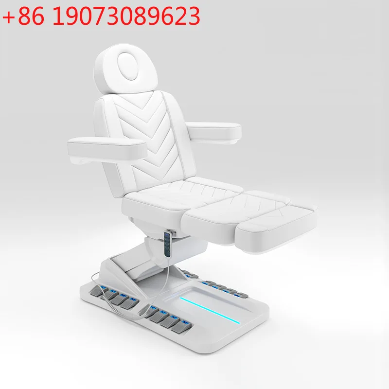 

Электрическая косметическая кровать, специальная пластиковая инъекционная кровать для лица для салонов красоты, кровать для стоматологического осмотра можно поднимать и снизить