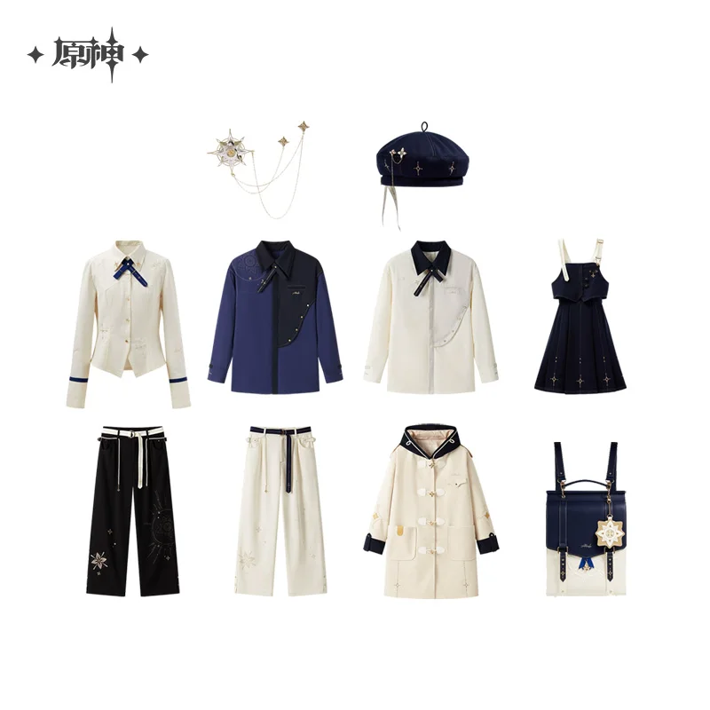 

Sunsyea Genshin Impact Official Merch miHoYo Original Authentic Albedo Theme Impression Series Clothes