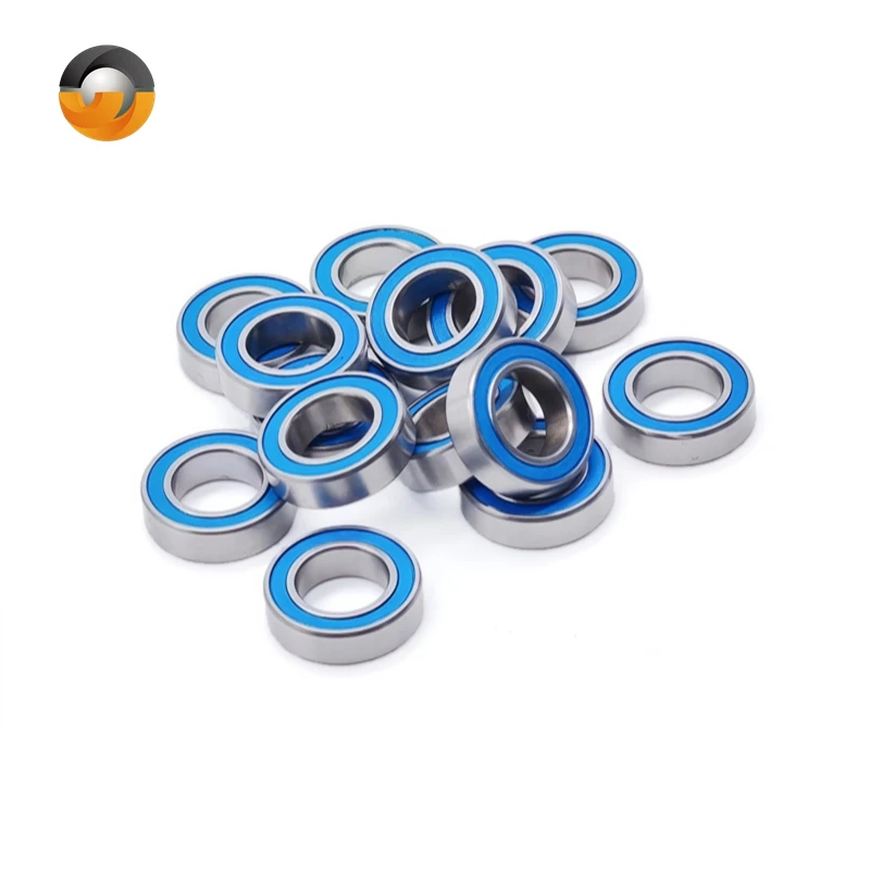 5 sztuk MR148 RS 8x14x4 mm ABEC-7 Miniaturowe łożysko kulkowe MR148-2RS Łożyska kulkowe Niebieskie uszczelnione — zdjęcie 4