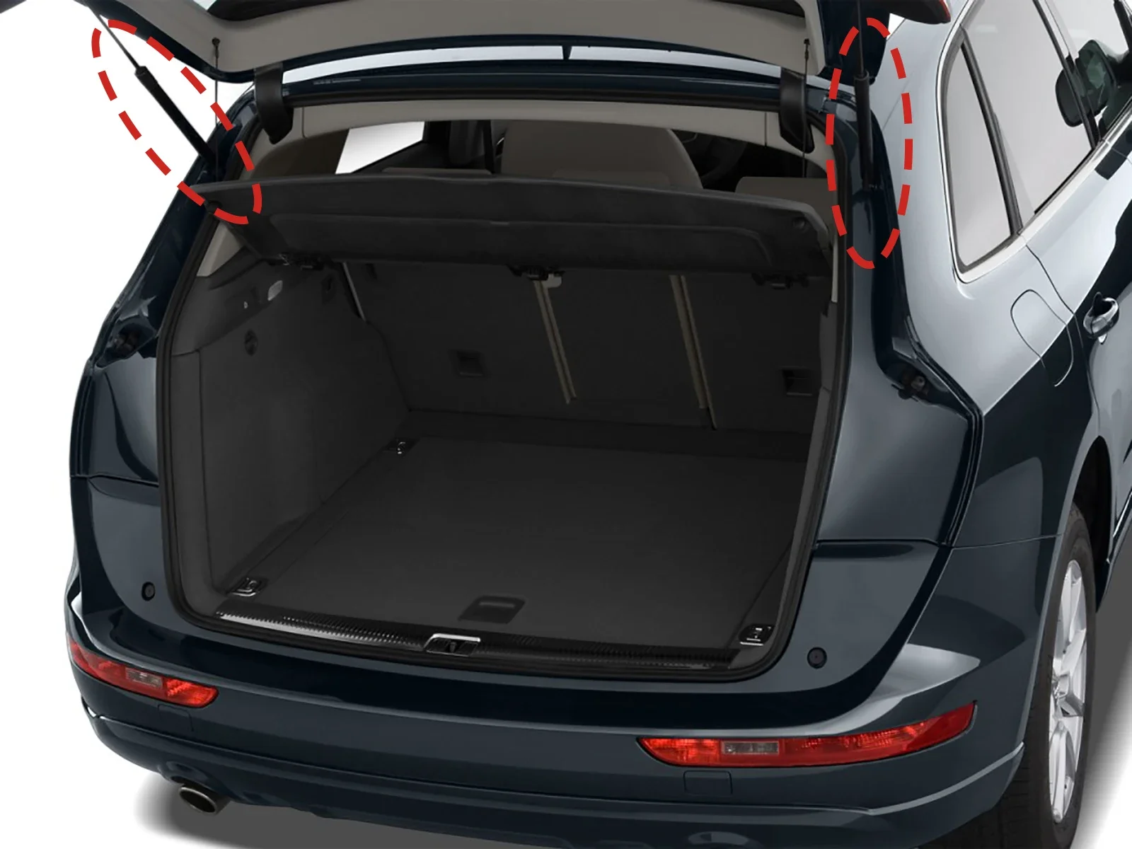 Dla Audi Q5 8RB Quattro 2008-2016 Wspornik amortyzatorów gazowych tylnej klapy bagażnika — zdjęcie 6
