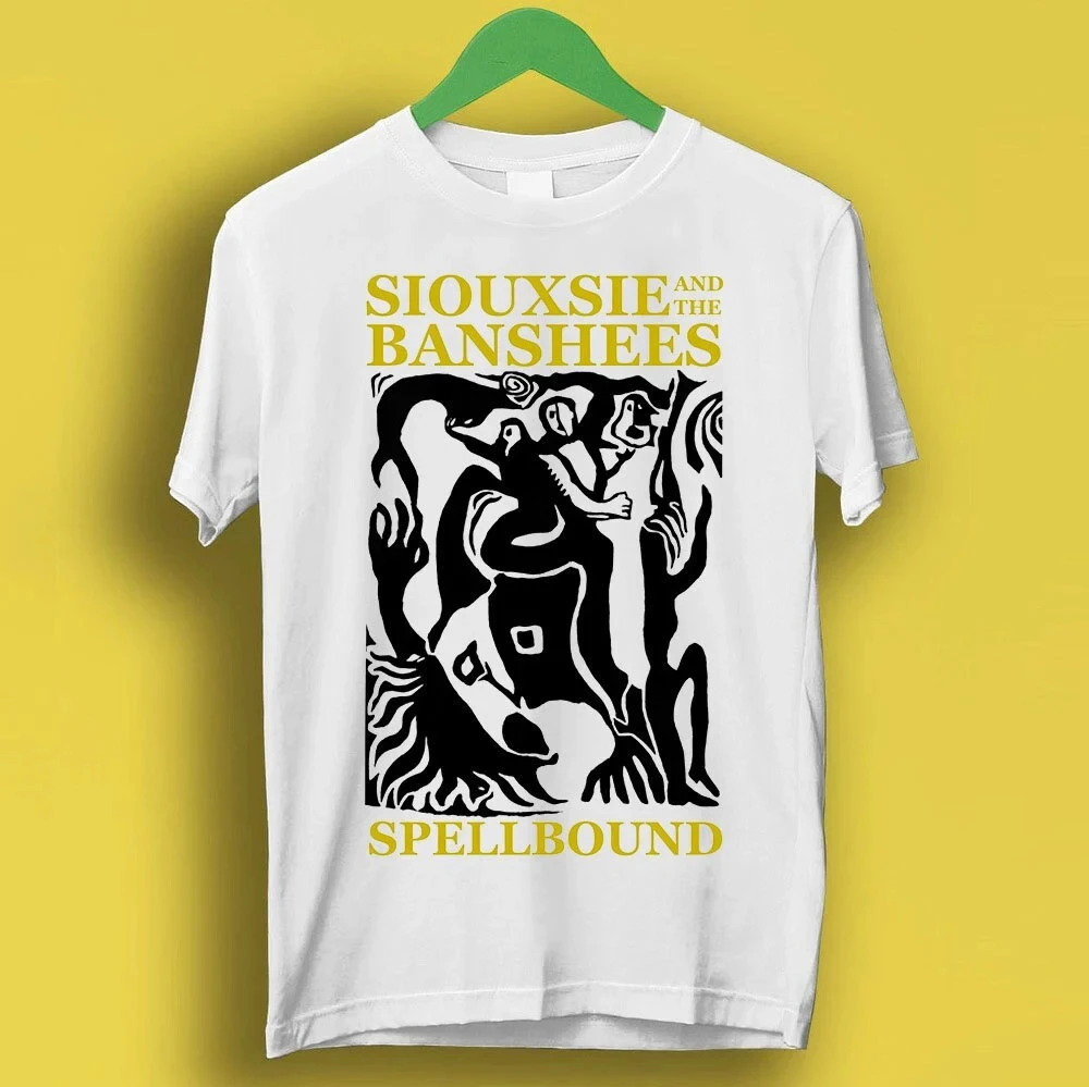 Camiseta Siouxsie And The Banshees Spellbound, camiseta Unisex para mujer, el mejor regalo, camiseta para jugador de culto de películas y música