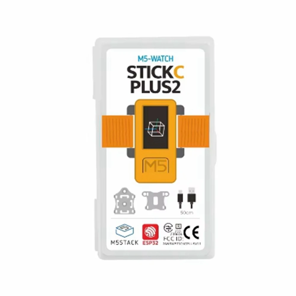 M5Stack  M5StickC PLUS-PLUS2 with Watch Accessories Mini IoT Development Kit 1.14-inch TFT Screen IoT Controller