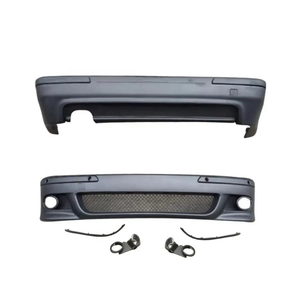 Injection PP Car bumpers For 5 Series E39 520i 1995-2003 Upgrade M5 Style Front bumper Rear bumper