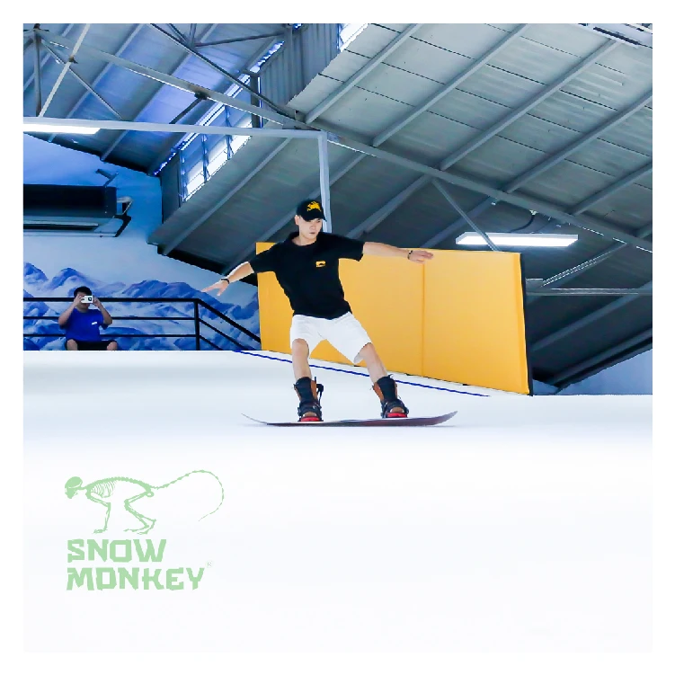 High Quality Artificial Dry Ski Snow Mat Slide Flooring Slide Dry Ski Slope Mat Indoor Snowboarding Snow Skiing Slope