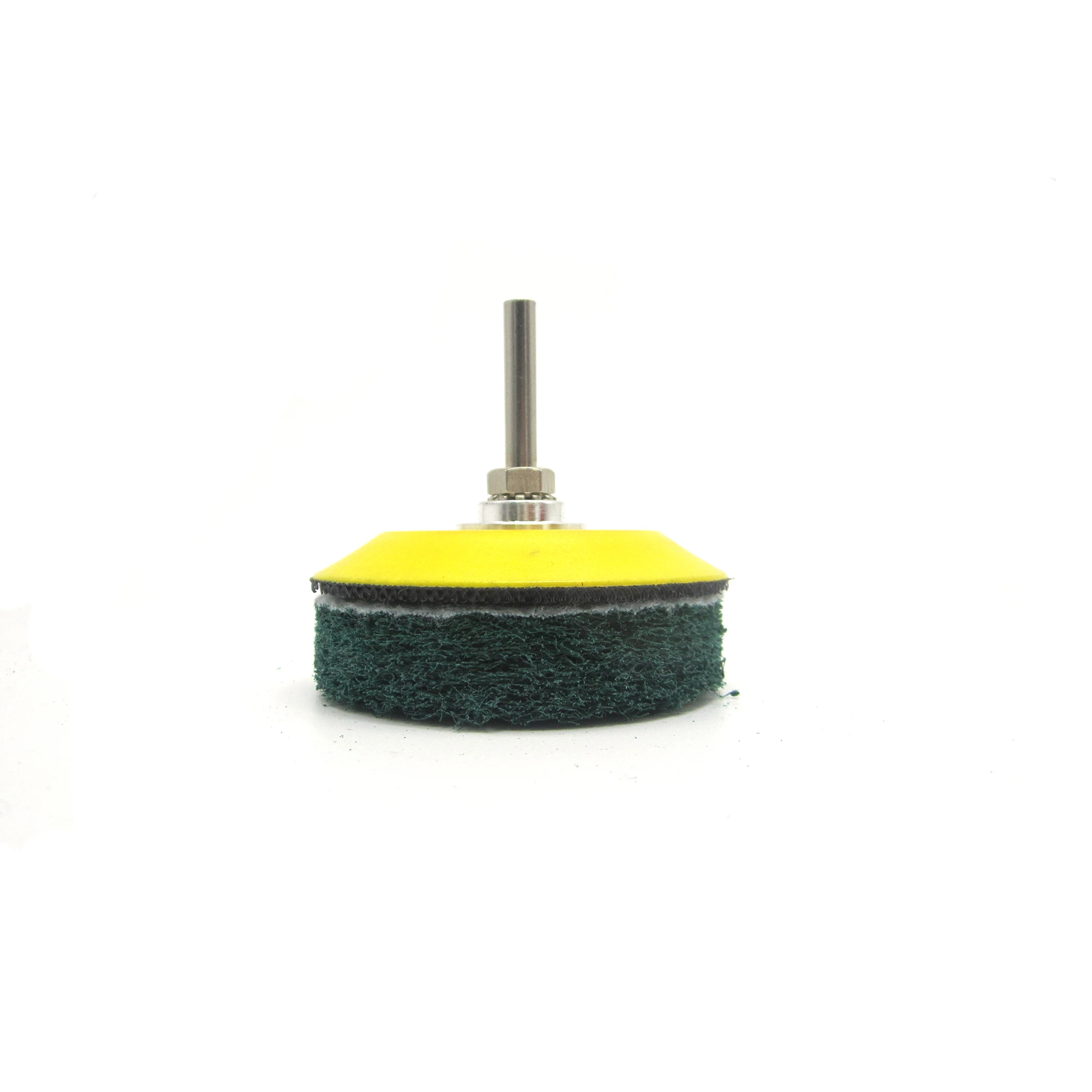 Almohadillas de fregado Industrial flocado, Discos de pulido de nailon con almohadilla de respaldo de 6mm, 21 piezas, 3 pulgadas, 75mm, 240/400/1000 #