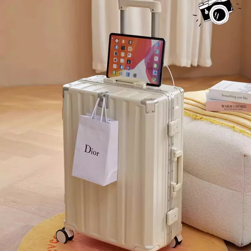 

Новый бренд Spinner, чемодан на колесиках, 20/22/24/26/28 дюймов, посадочный бокс с USB-портом, многофункциональный чемодан на тележке с паролем