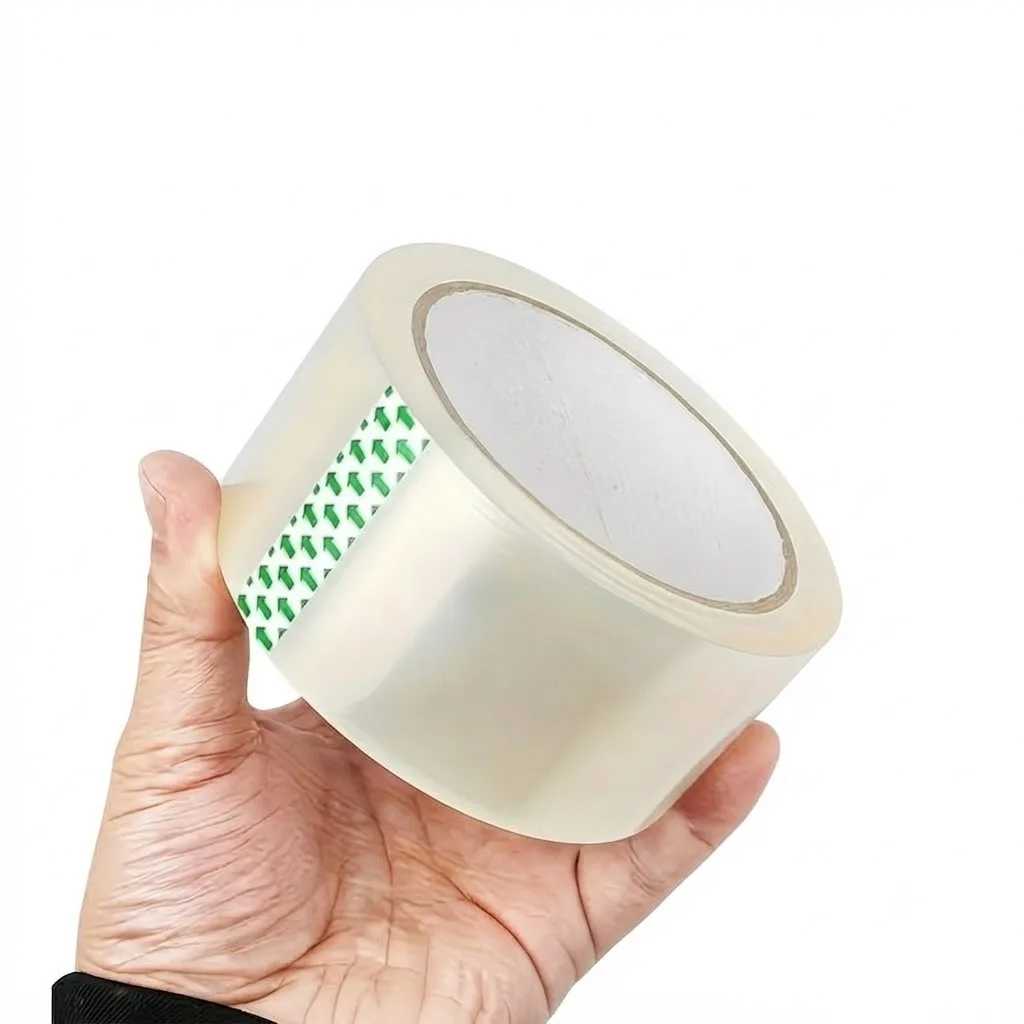 18 Rolls 55 Yards Long 4.5cm Wide Clear Packing Tape Durable Transparent Adhesive for Parcel Mailing