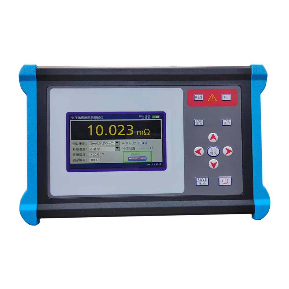 

Digital Micro Resistance Tester Micro Ohmmeter Milliohmmeter With Accuracy Of 0.25% And Resolution Of 0.01mOhm