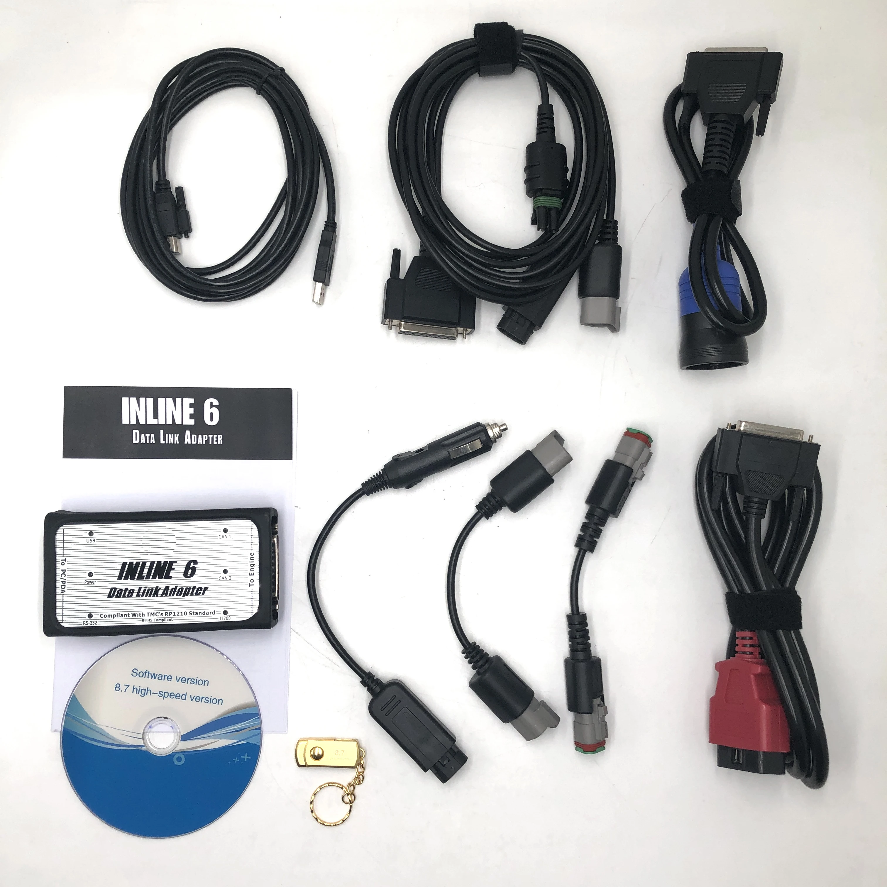 For INLINE6 Cummins Scanner Diagnostic System Complete INLINE Heavy Duty Truck Diagnostic Tool