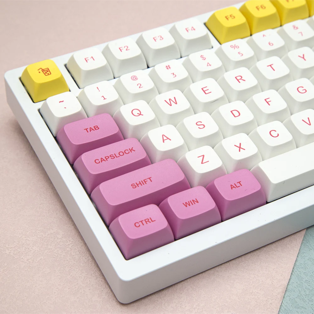 135 tasti Ice Cream XDA Keycaps sublimazione della tintura giapponese coreano russo PBT Keycap per MX Switch tastiera meccanica tasti Caps fai da te