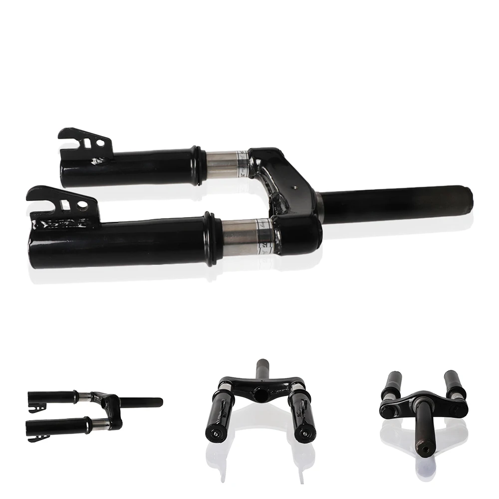 

Front Suspension Fork For Motorcycle Mountain Bike Electric Scooter Brake Disc Bracket Front Tube Shock Absorption Moto Parts