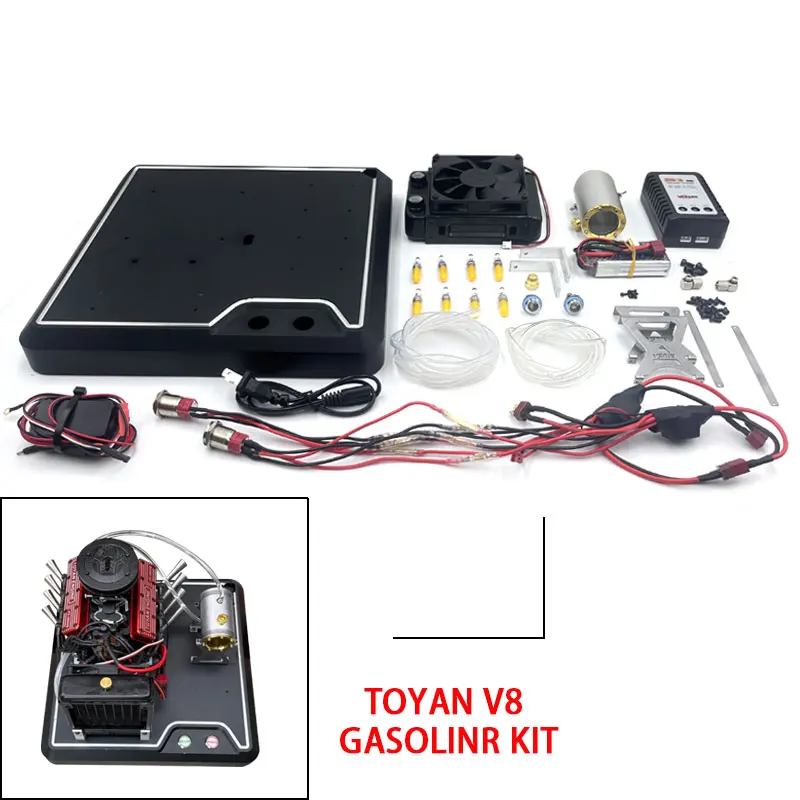 

TOYAN V8 Engine Model Starter Kit - One Piece Starter