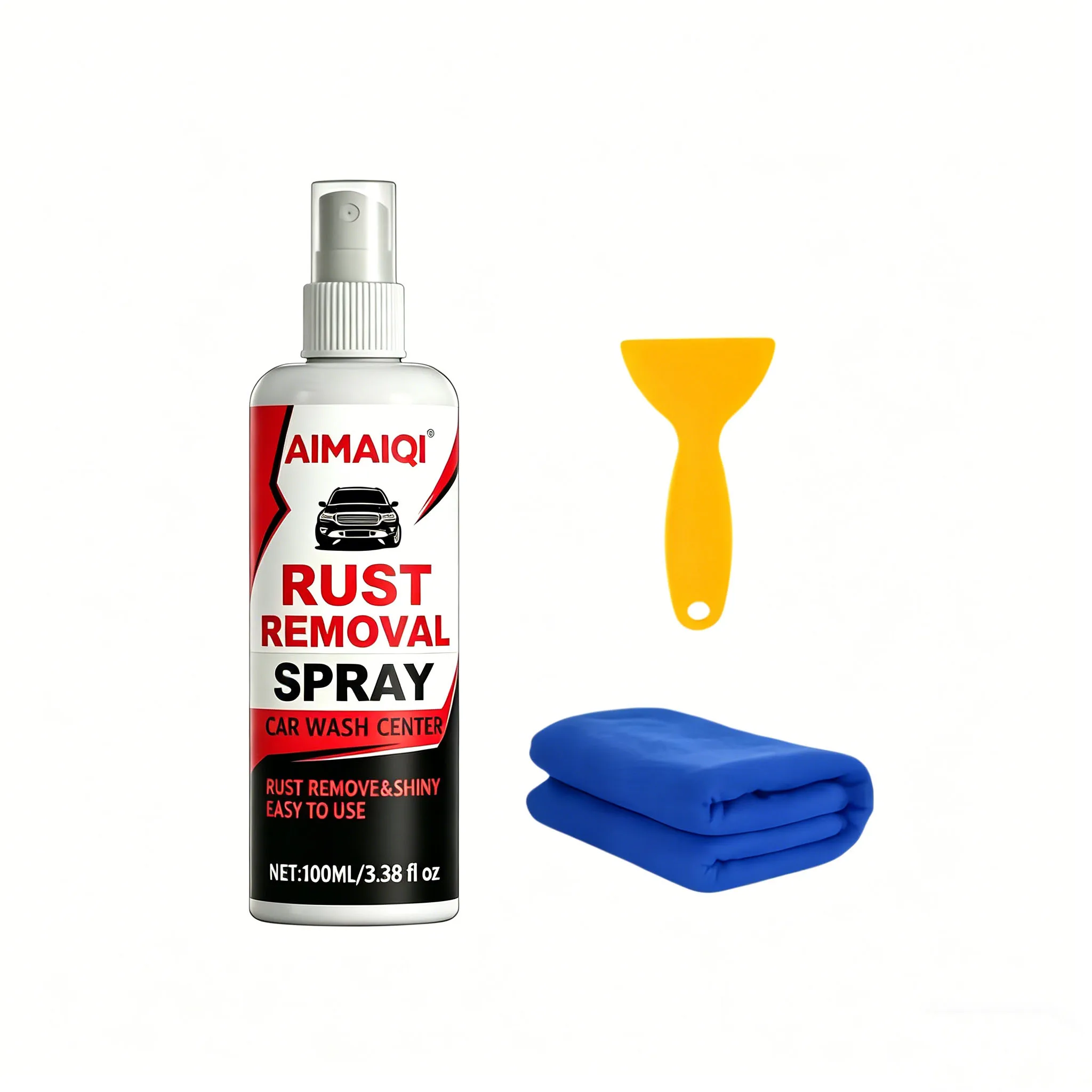 Magic Car Rust Remover Spray, Instant Rust Removal & Anti-Corrosion Treatment for Vehicle and Household