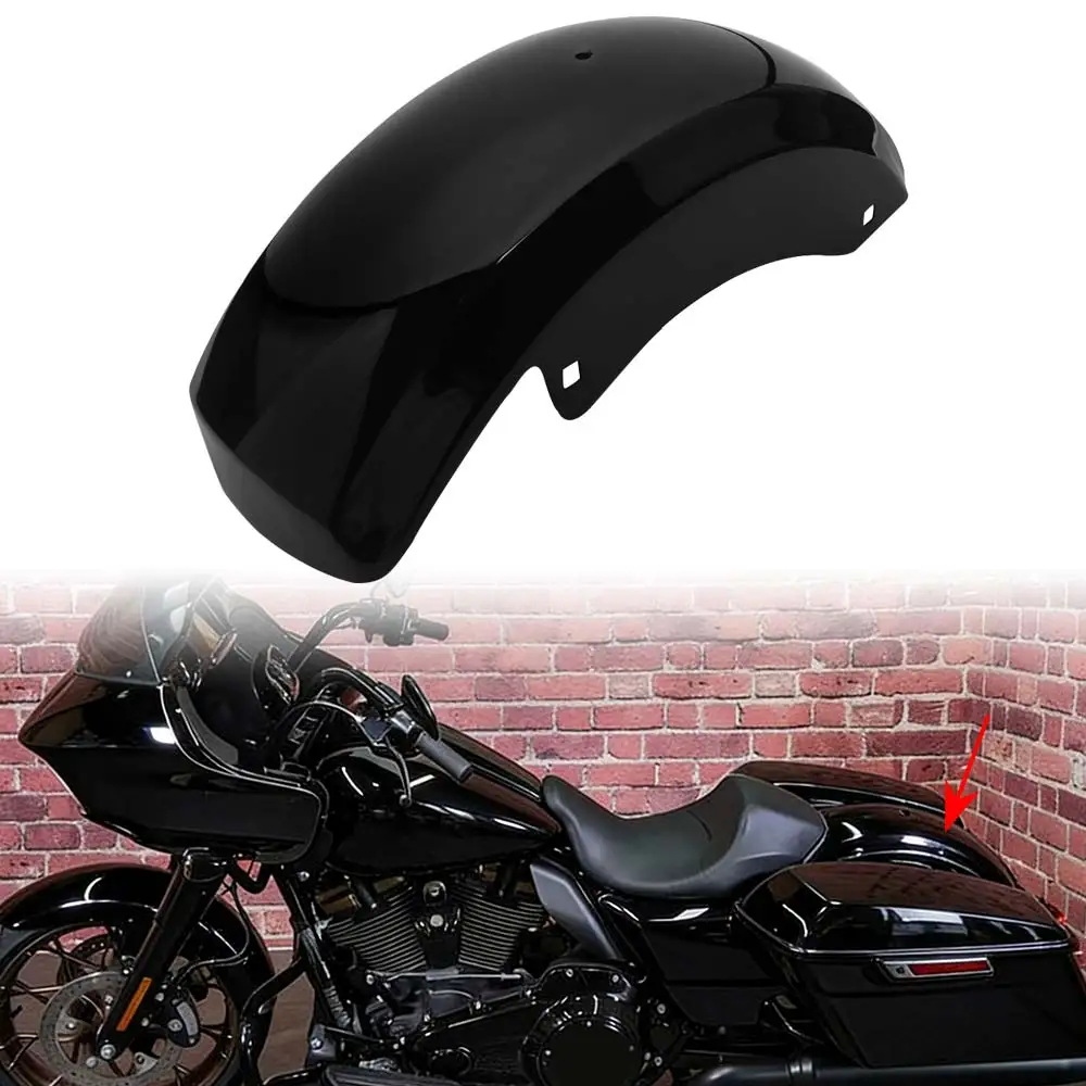 

Rear Fender Motorcycle Saddlebags Mudguard Cover For Harley Touring Electra Glide FLHTK Road Glide King FLHR FLTRK 2014-2025