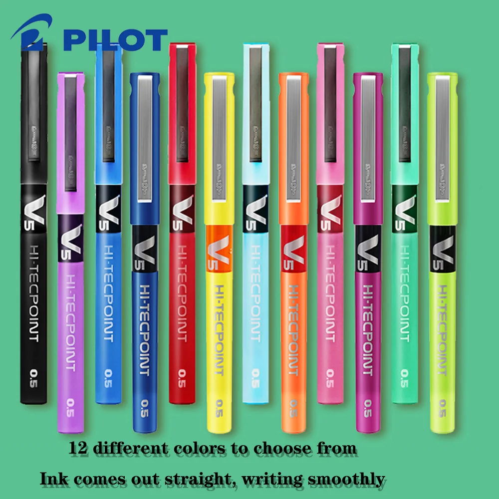 1 Japan PILOT Gel Pens BX-V5 Art Supplies Color Pen Office Accessories School Student Stationery Can Be Matched with Ink Bladder