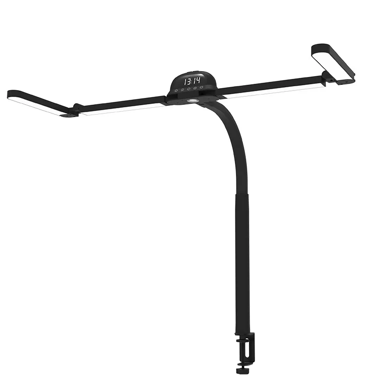 Study clip on light, work computer light screen light, study bright enough professional college student eye protection desk lamp