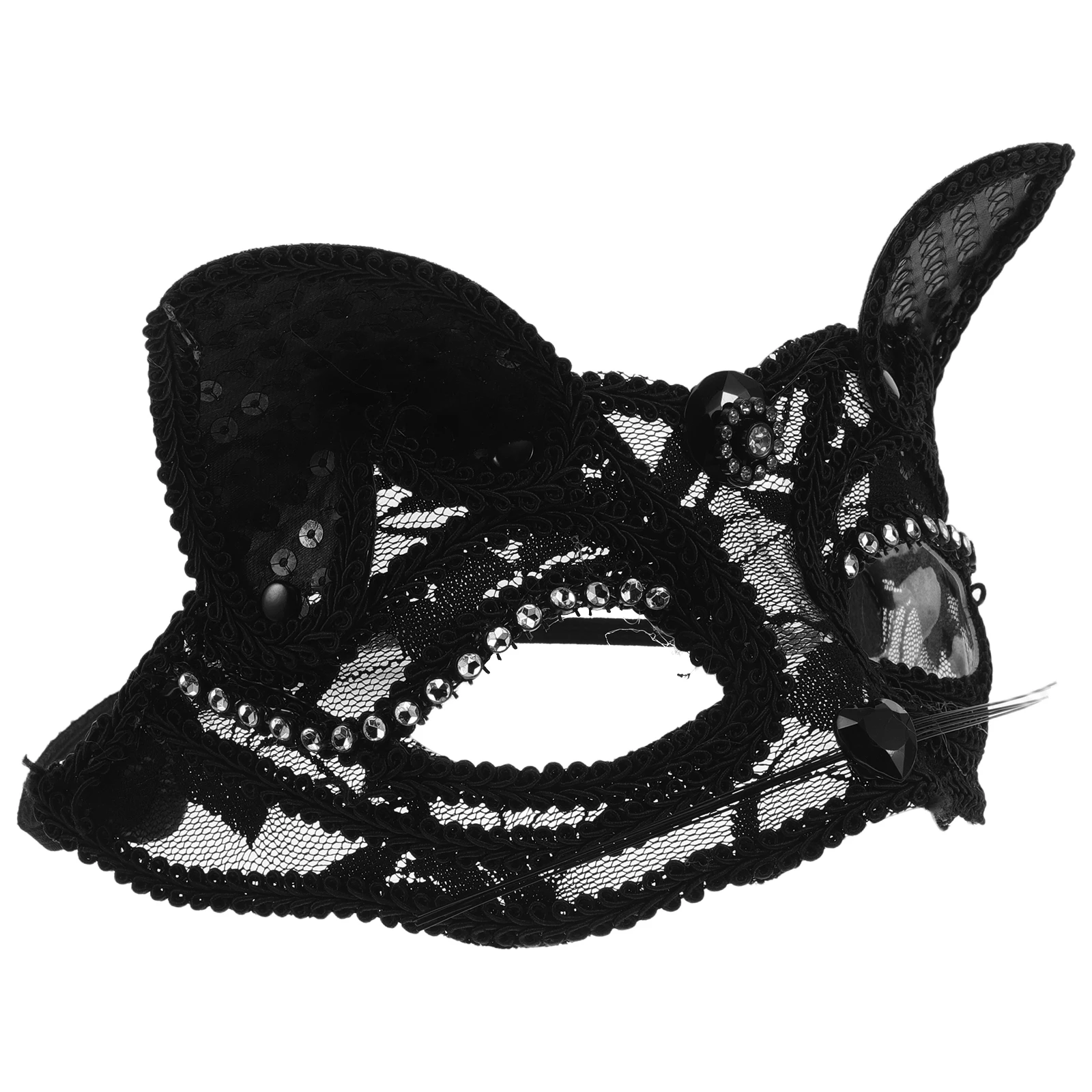 

Fox Mask Masquerade Masks for Women Lace Animal Mask Costume Props Unique Design Comfortable Material Versatile Use