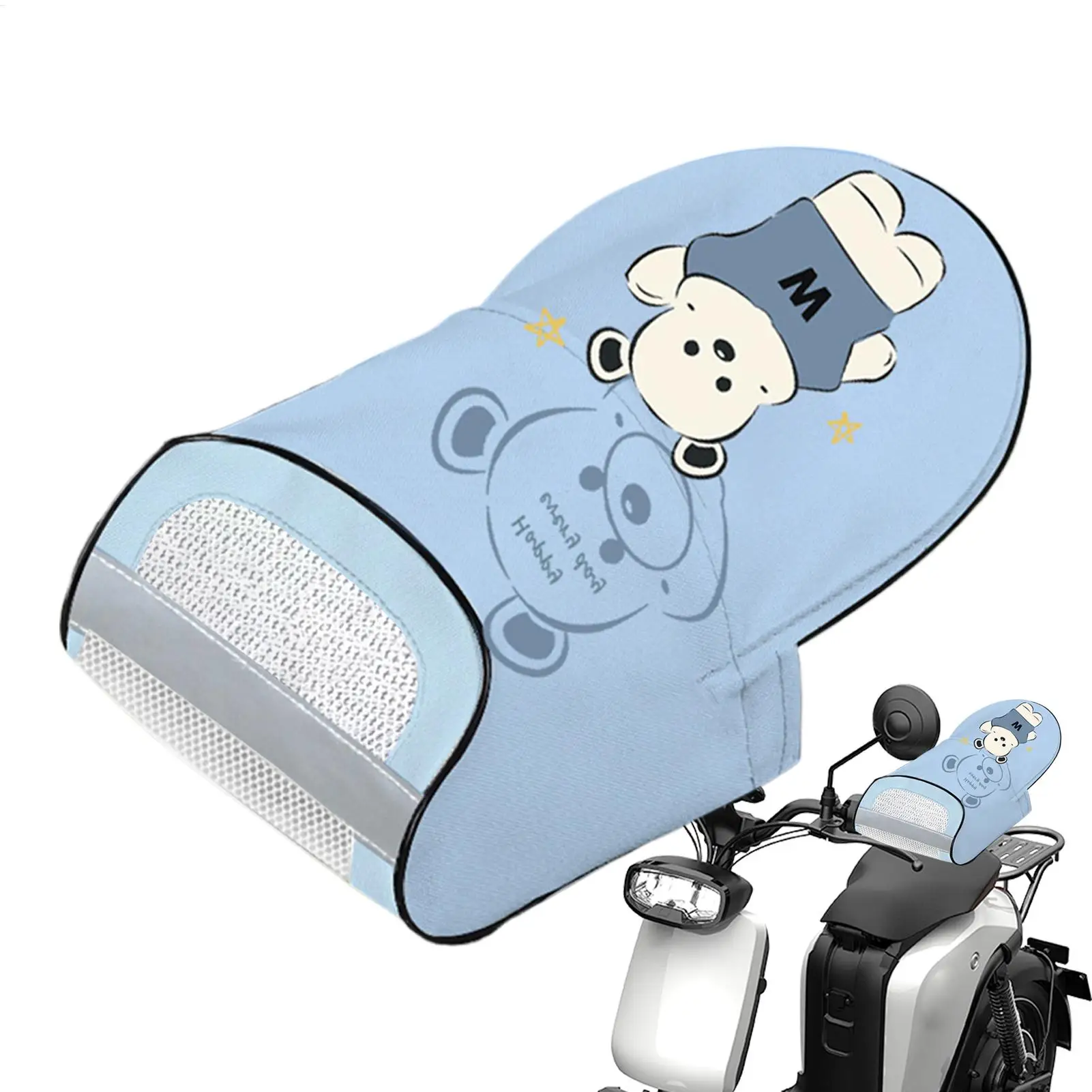 

Atv Gloves Hand Shield Windproof Scooter Atv Riding Snowmobile Cover For Riding Sun Protection