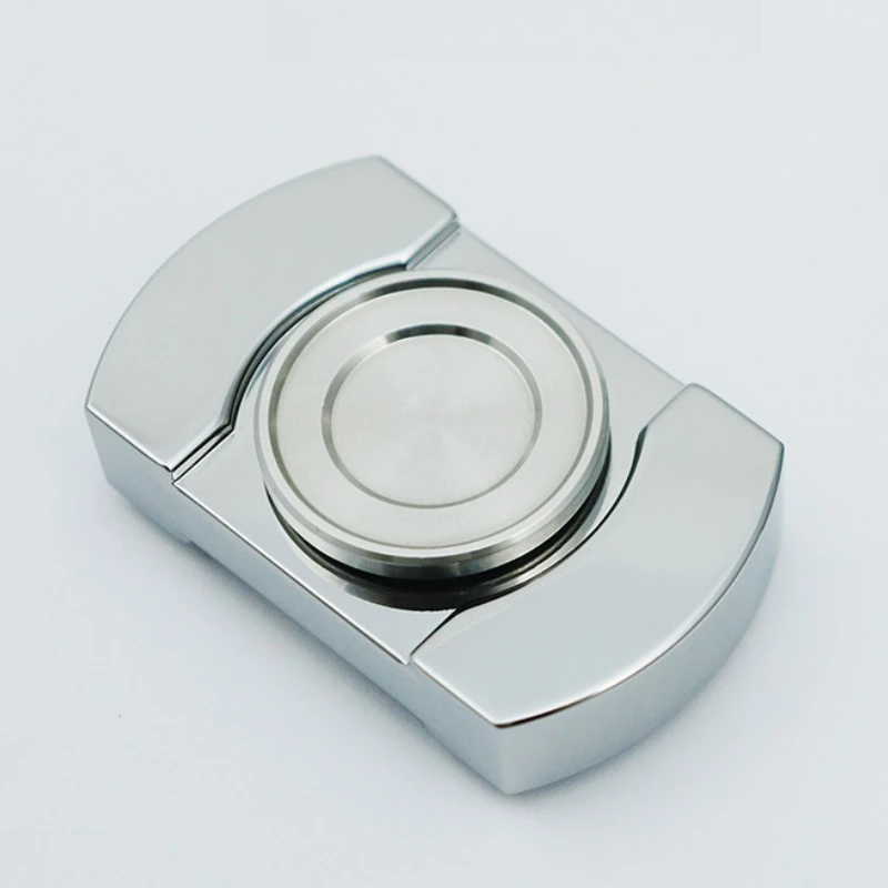 King Fidget Spinner main toupie pointe métal EDC Fidgeting soulager le Stress réduisant jouets Anti anxiété bureau rotatif