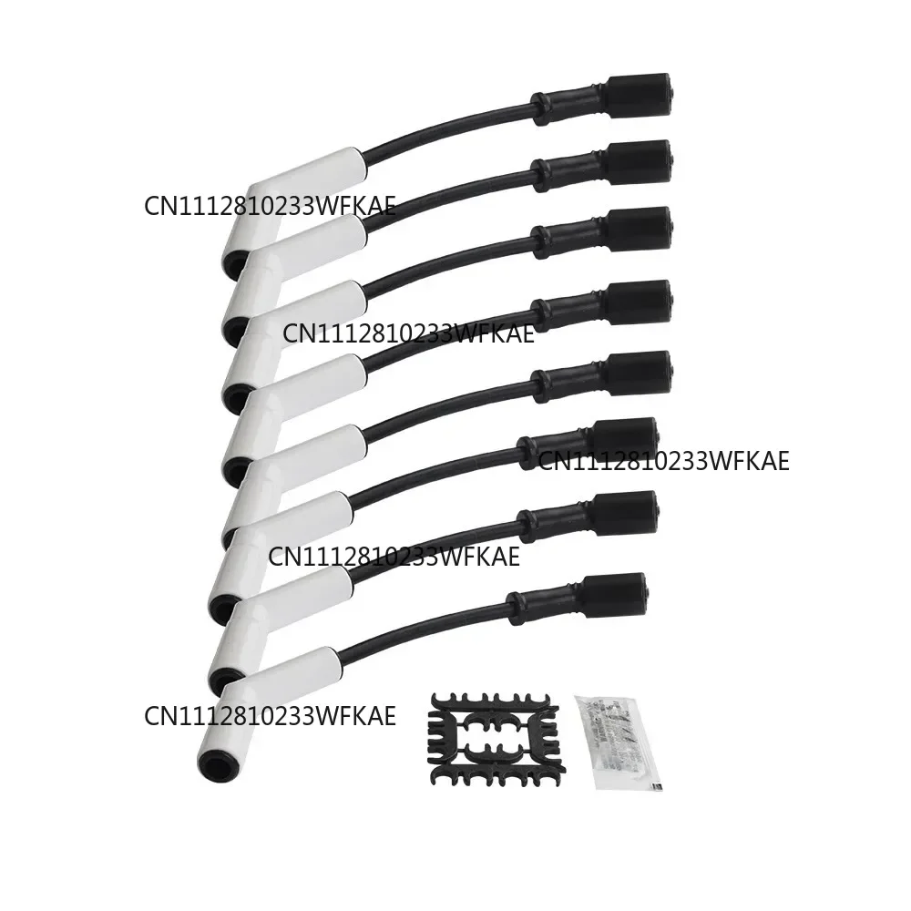 9070C 8Pcs Extreme Wire Set Silicone Spark Plug Wire Boot Kit For GM LS/LT Gen LS2 LS3 LS4 LS7 Engines Repairing Auto Parts