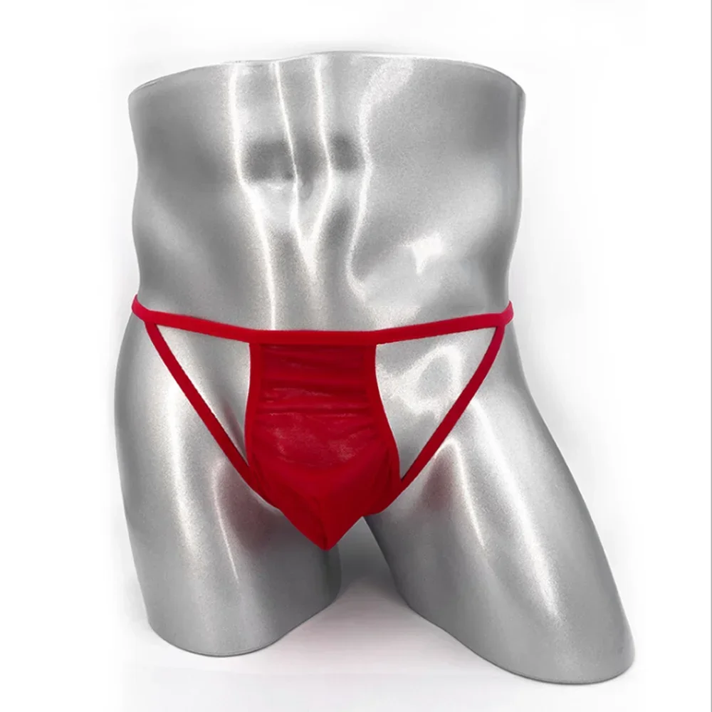 الرجال مثير تفريغ الدانتيل الأرداف ثونغ الملابس الداخلية سيسي مثلي الجنس U الحقيبة ملخصات شفافة بيكيني السروال