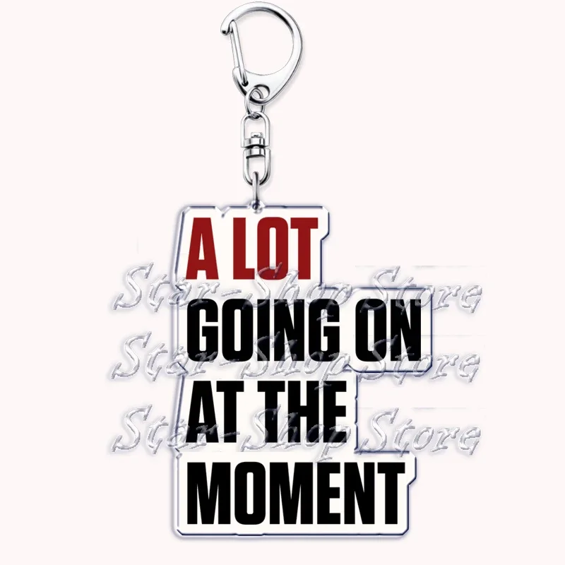 Popular Singer Keychains for Accessories Bag Folklore Eras Tour Evermore Reputation 1989 TTPD Keyring Jewelry Fans Lover Gifts