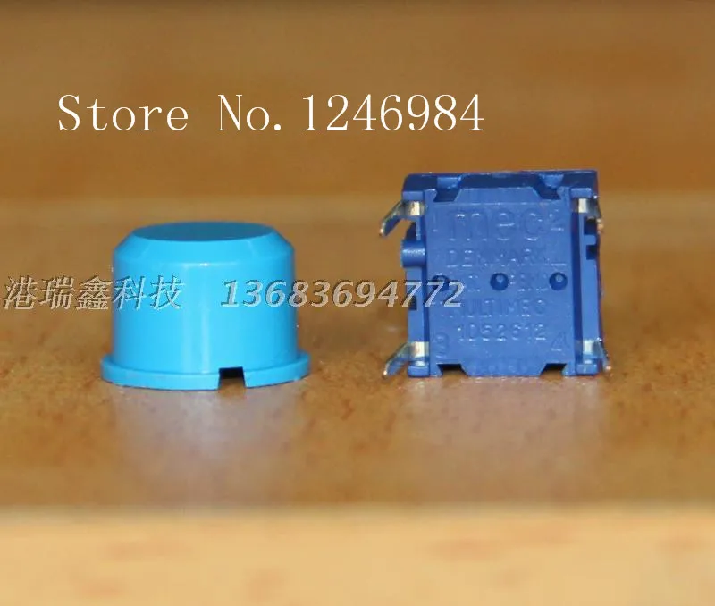 [SA]MEC Danish blue reset switch button switch micro switch 3FTL6 + 1D 00 original authentic--50pcs/lot