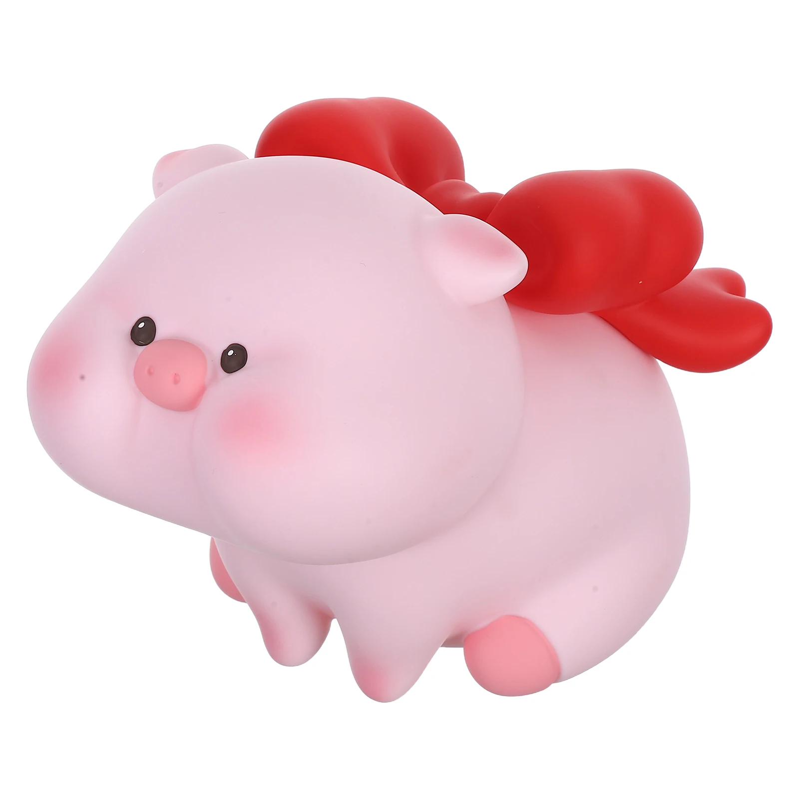 กระปุกออมสินรูปหมูน่ารักสำหรับใส่เงินสด ขนาดเหรียญไวนิล เหมาะสำหรับตกแต่งห้อง กระปุกออมสินรูปหมู ภาชนะเก็บเงินในครัวเรือน