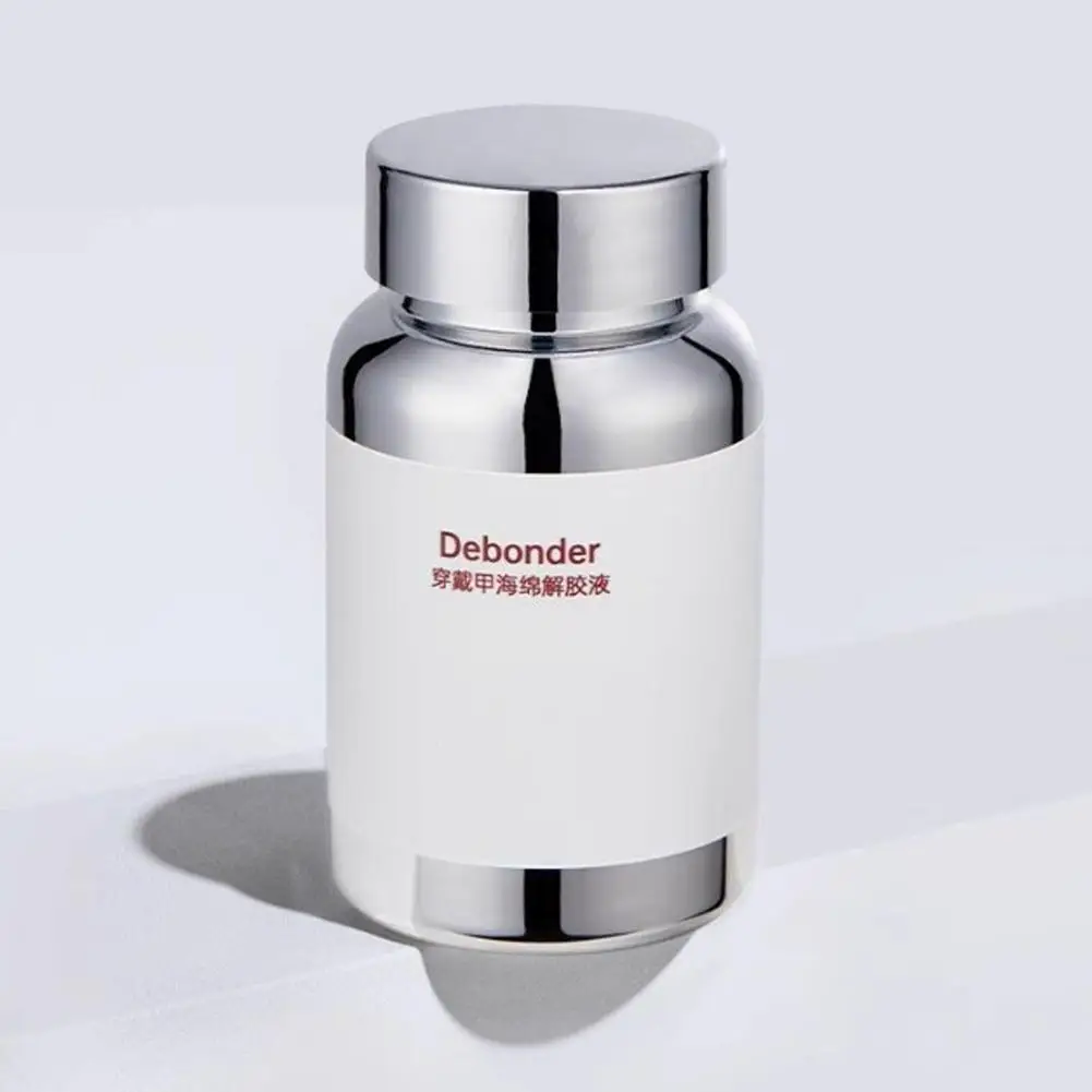 المهنية مزيل طلاء الأظافر هلام مسمار مزيل الصمغ الغراء قبالة للأظافر كاذبة لا ضرر اضغط على الأظافر إزالة 1/2/3 قطعة #1