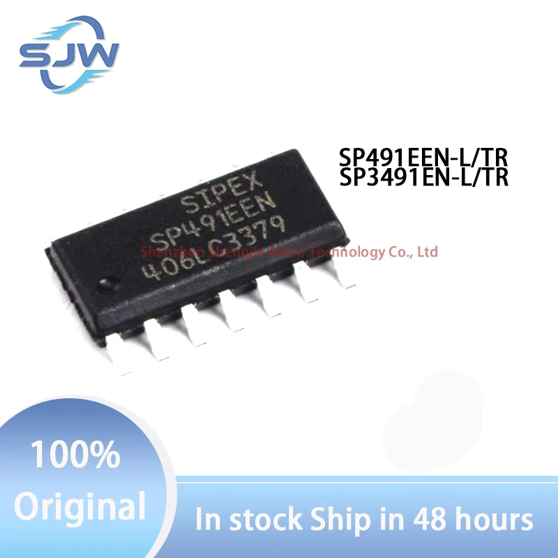 

SP491EEN-L/TR SP3491EN-L/TR encapsulation SOIC16 RS-485/RS-422 Transceiver chip