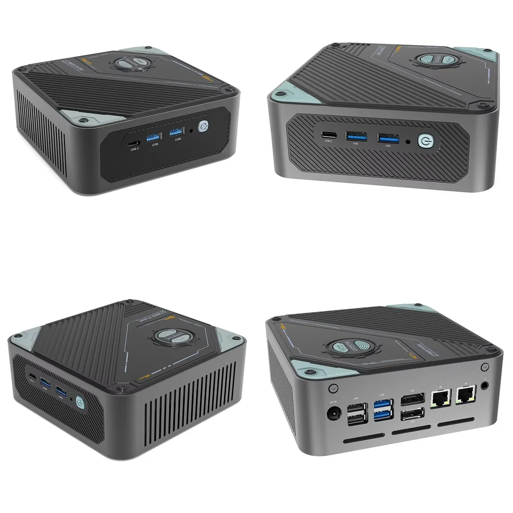 

Zkmagic ZKS800 Mini PC for Ultra 7 155H Ultra 9 185H Dual DDR5 RAM 1TB 2TB NVMe SSD Triple Display WiFi 7 Bluetooth 5.4