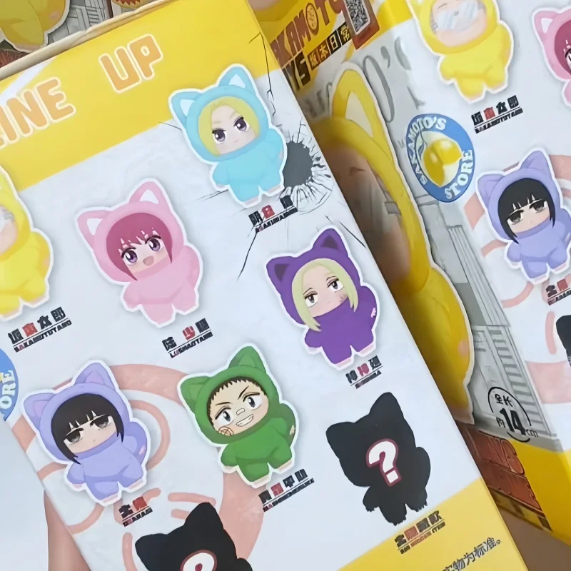 

New Eaki 100% Original Sakamoto Days Cat Paradise Party Series Blind Box Anime Peripheral Collection Toy Kids Gifts For Fans