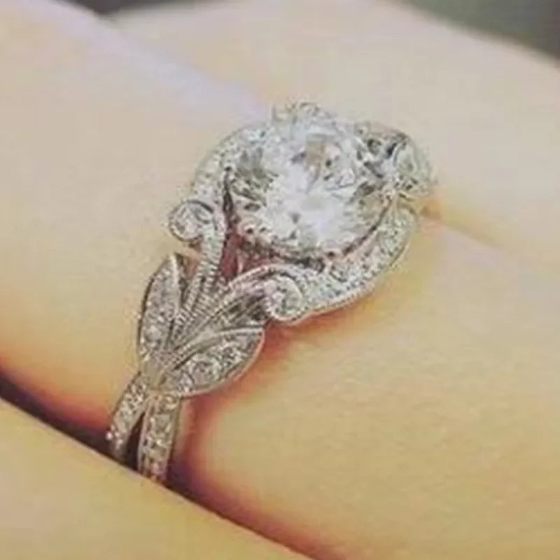 

Retro Women's Fashion Ring 2025 DUOBEIDUO Luxury Jewelry Engagement Wedding Bands for Glorious Women's Style