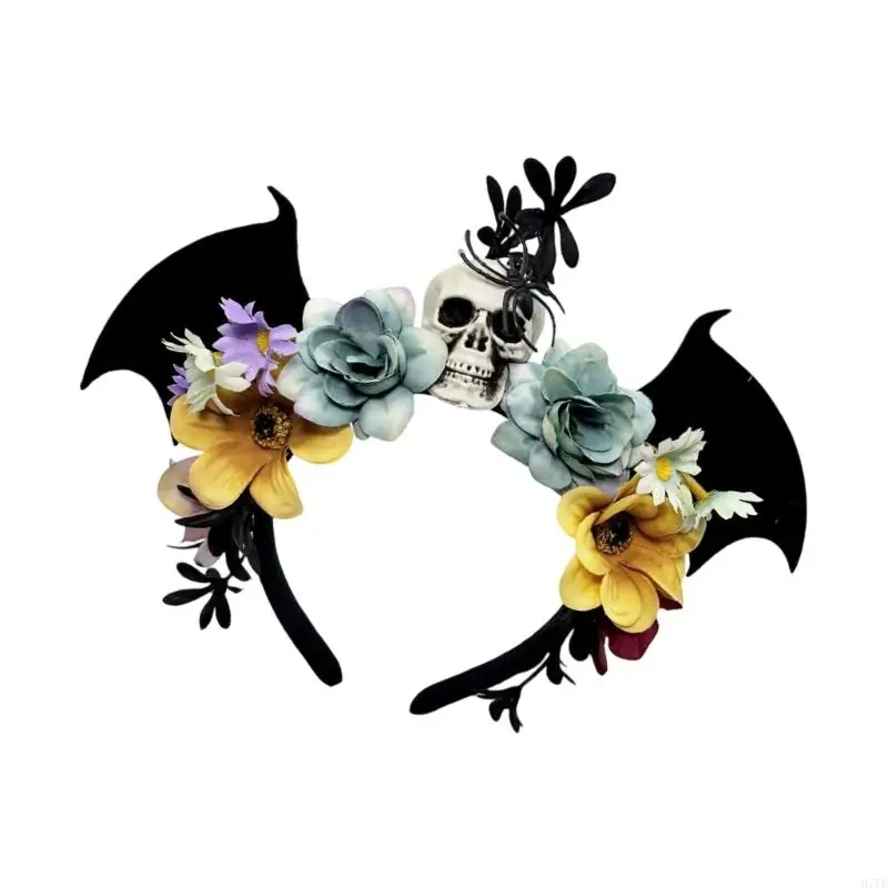 خفافيش واقعية وعصابات رأس الجمجمة لجميع القديسين غير المنسوجة من البلاستي