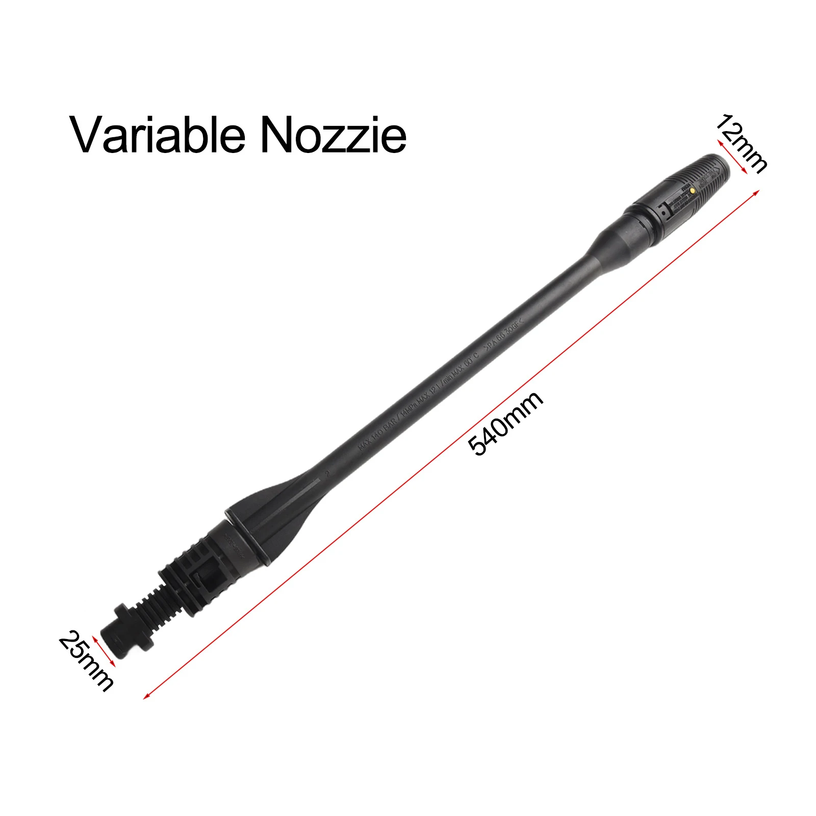 

Variable Nozzle Nozzle 1* Trigger Variable Washer 946934 Black Environmental For Bosch Aquatak Lance Practical