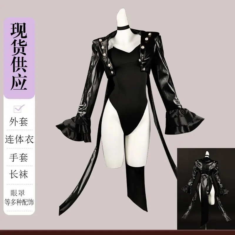 Game Royal Kasumi Yoshizawa Cosplay Costume P5R VIOLET Sumire Yoshizawa Jumpsuits PU Coat Woman Sexy Halloween Party Suits view 4