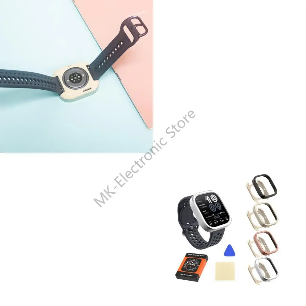 

R2LF Metal Protector Sleeve Smartwatch Accessory Impact Resistant Scratchproof Secure