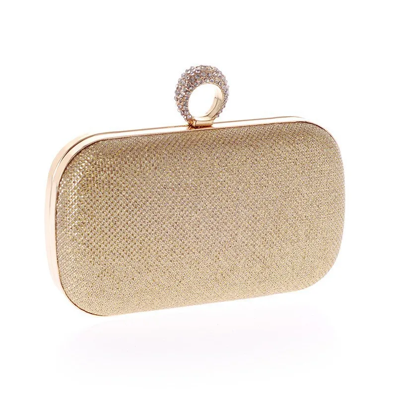 Faionable الماس جزءا لا يتجزأ من مساء حقيبة صغيرة للنساء جديد Sle لينة بولي Leather حقيبة يد جلدية مناسبة للولائم تشيباو #5