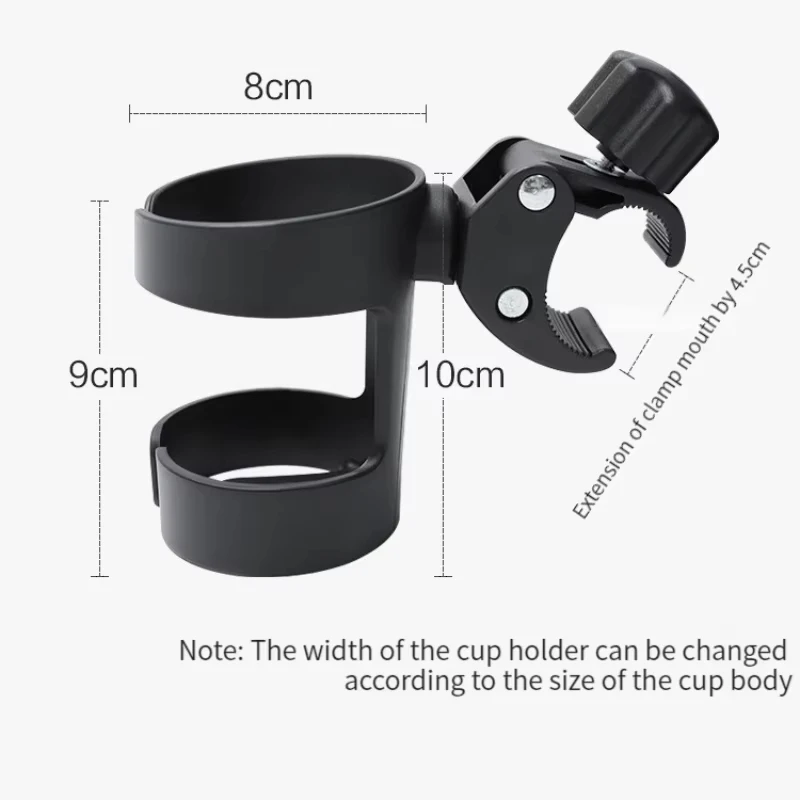 Baby Stroller Cup Holder Rack Children Bicycle Cart Bottle Rack Kids Bicycle Milk Water Pushchair Carriage Stroller Accessories image 5