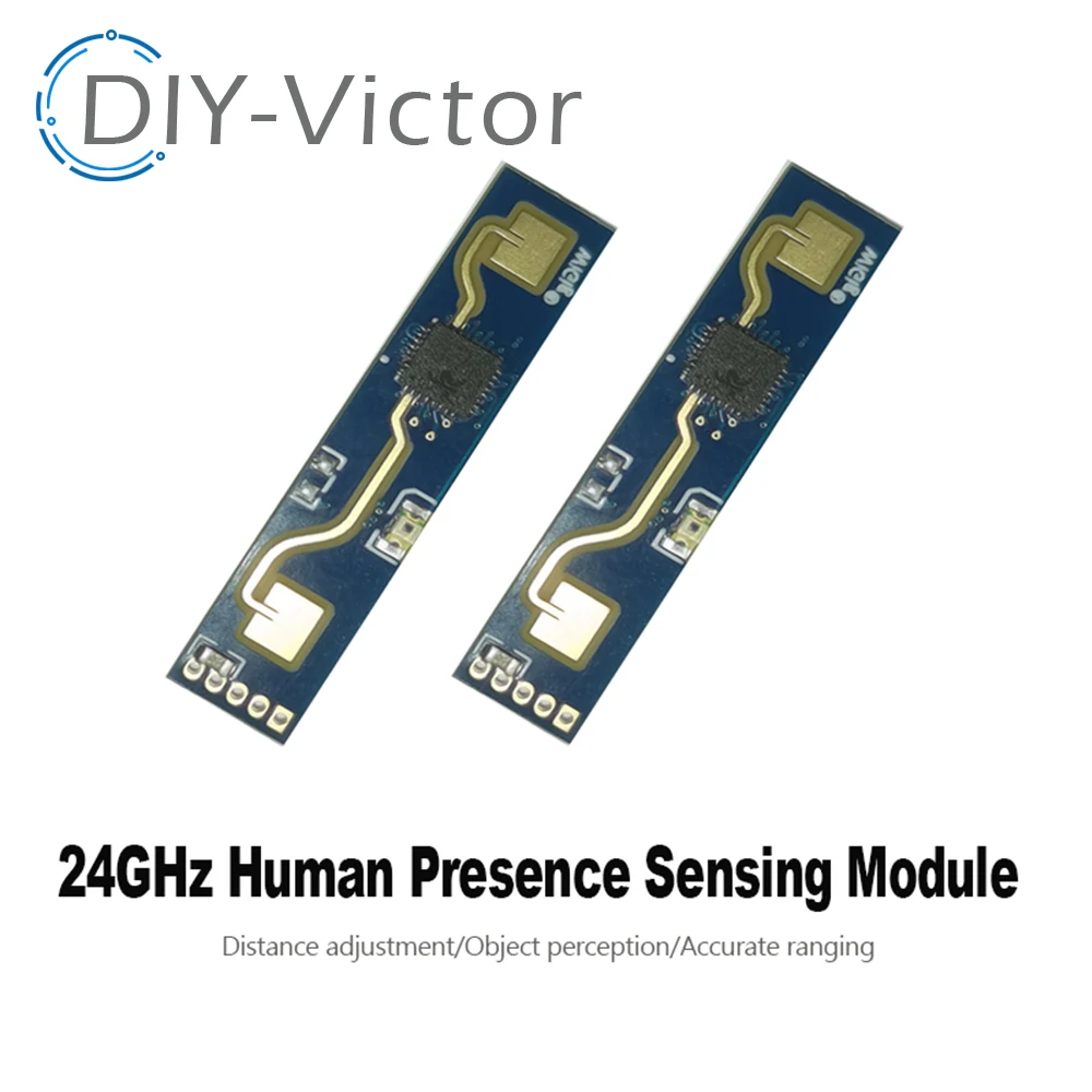 HLK-LD2410 5V Smart Human Presence Sensing Radar Module 24GHz Mini High Sensitivity LD2420 Millimeter Wave Motion Switch Sensor