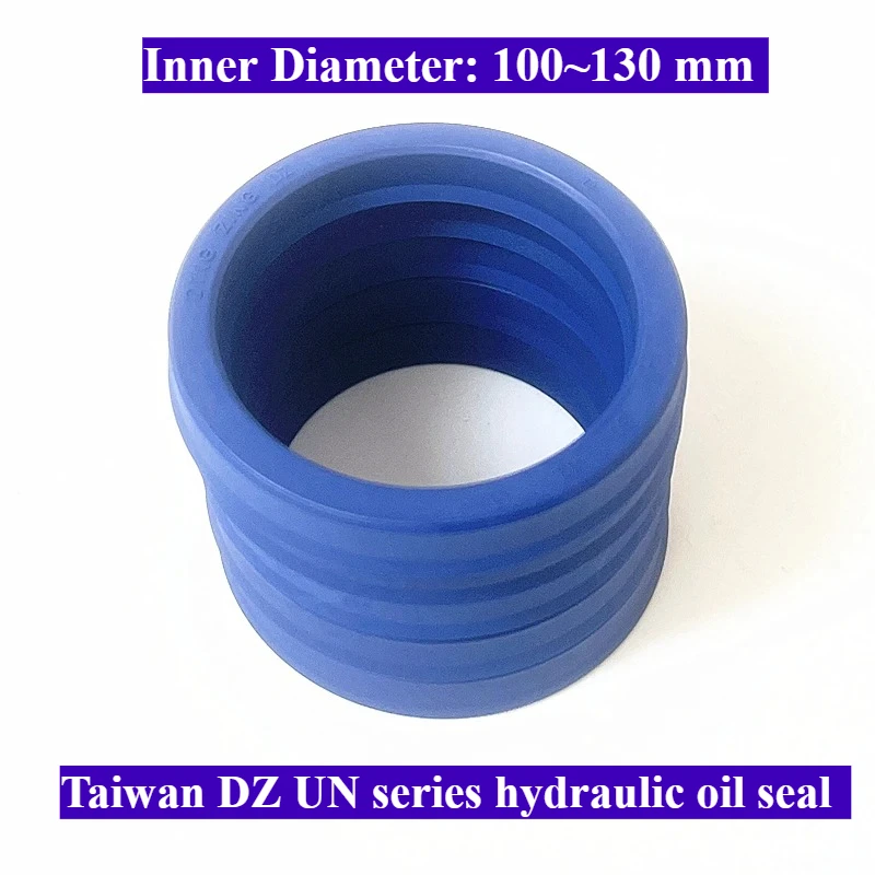 2pcs/5pcs DZ UN Series Piston Rod Hydraulic Shaft Oil Seal, TPU High Performance Seal UN 100 115 9 Inner Diameter: 100~130mm