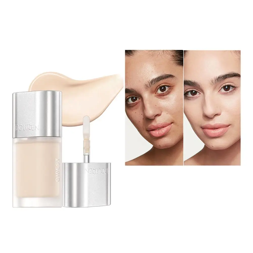 5G Foundation Concealer Tone-Up Crème Licht Waterdichte Olie Controle Verheldering Overspreide Cosmetica Donkere Cirkel Long-Lastin H2i9