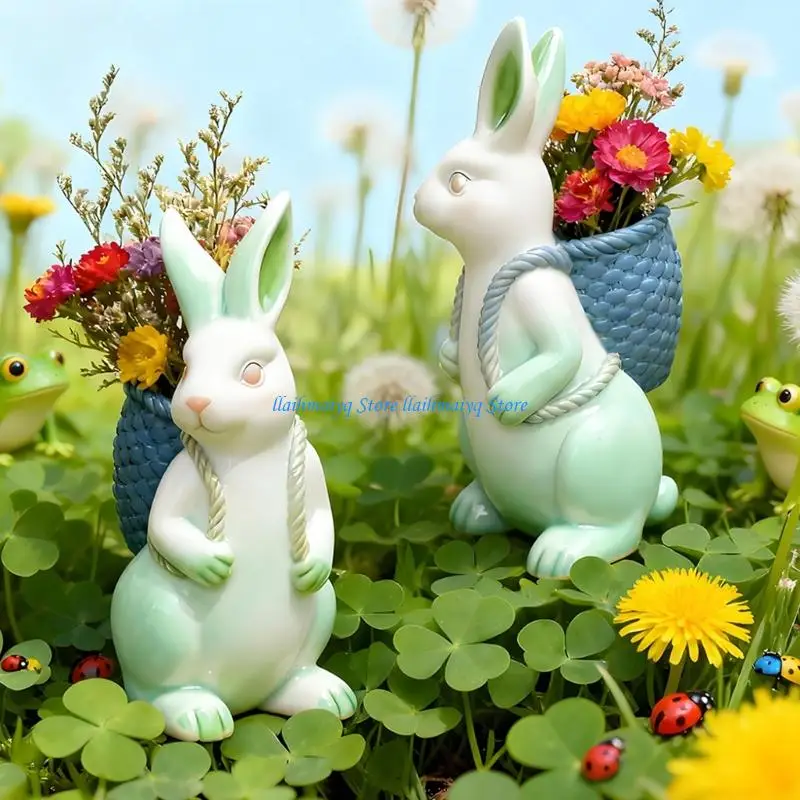 قالب سيليكون على شكل أرانب عيد الفصح 573B لصابون الشموع والحرف المنزلية