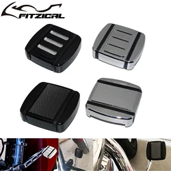 Motorcycle Pegs Small Brake Pedal Pad Cover CNC Aluminum For Harley Softail Breakout FX Dyna Street Bob 1993-2017 XG500 XG750