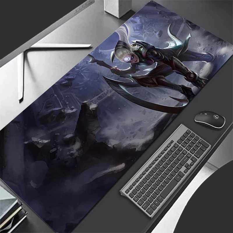 Mousepad Computer Gaming Accessories Keyboard Pad Office PC Rubber Mouse Pad L-league Of Legends Diana Decoracion Desk Mouse Mat