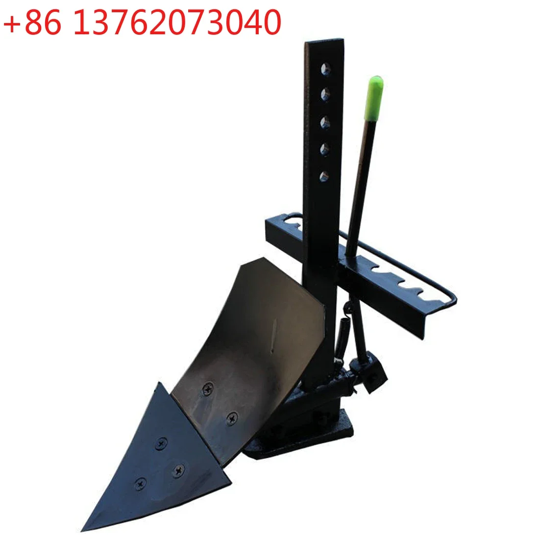 Micro-tiller accessories simple and small left and right flip ditching plow double-sided adjustable tiller agricultural