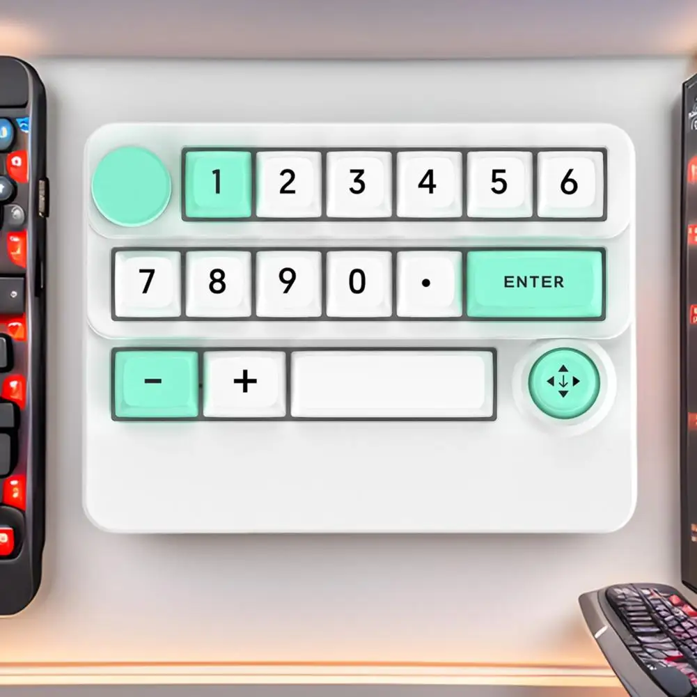 Wireless Mechanical Keyboard Rgb Backlit Mini Wireless Gaming Keyboard with Hot-swap Mechanical Keypad 15 Key Macro for One