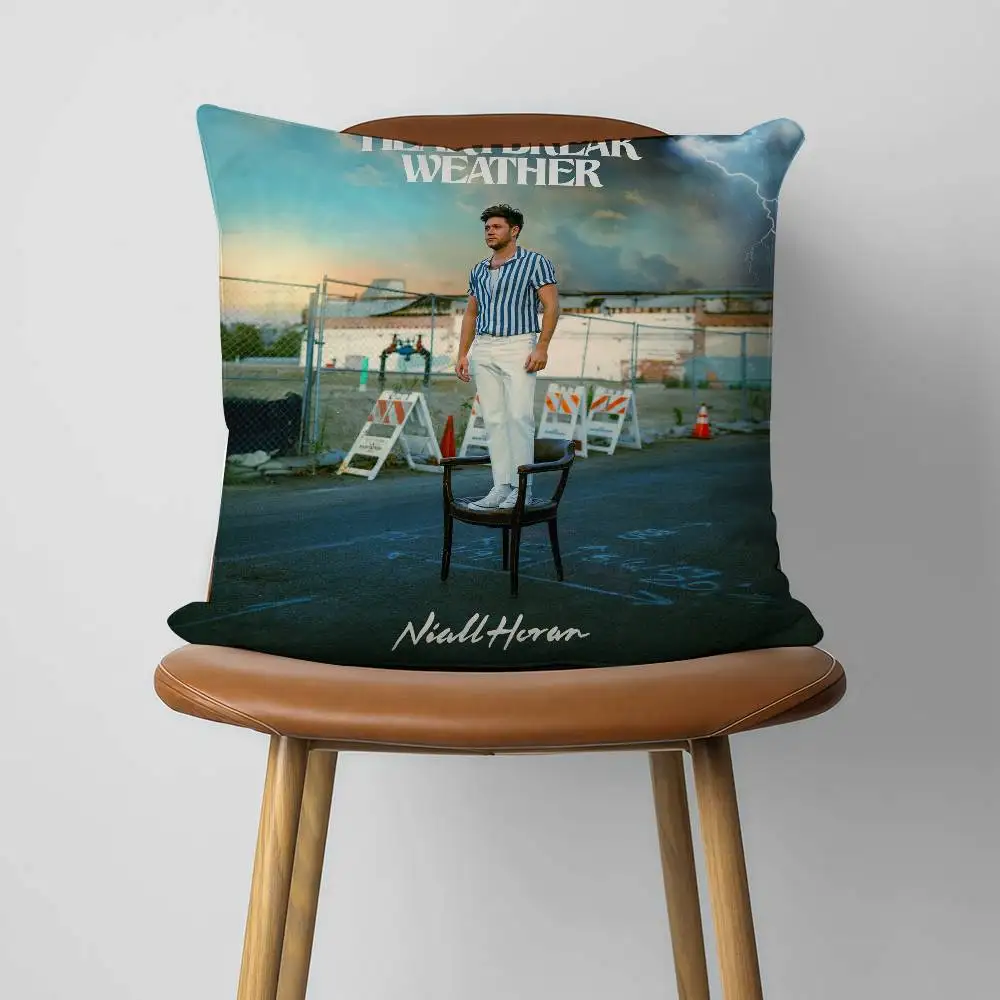 N-Niall H-Horan Dinner Party 30x30cm 45x45cm Pillow Case Decor Protective Covers Comfortable Soft For Sofa Living Room Home Offi 6